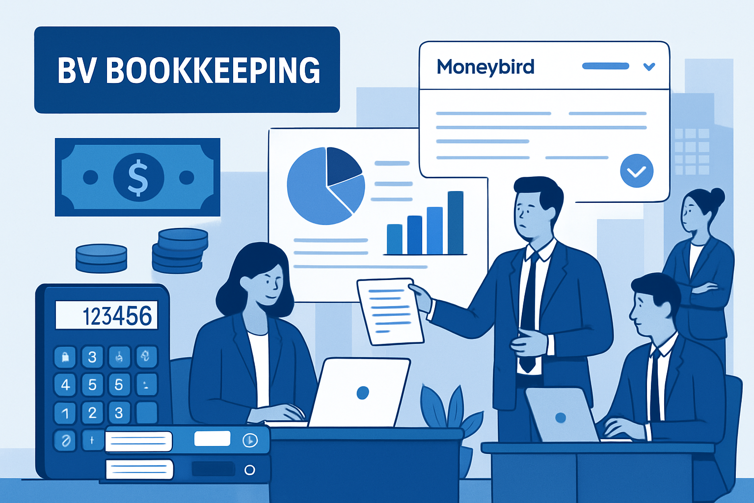 BV Bookkeeping Services in the Netherlands with DGA Payroll - Glodinas Finance